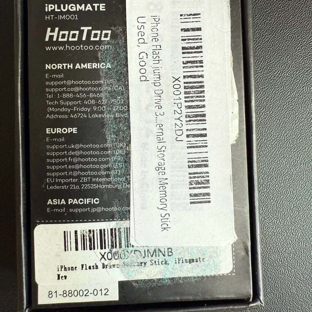 HooToo iPhone Silver USB Adapter for iPhone and iPad